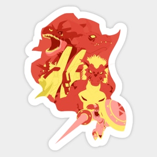 Guilmon Evolution Sticker